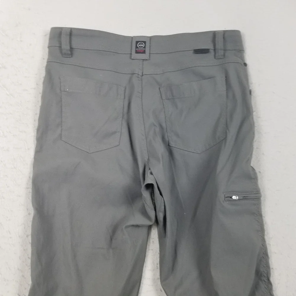 Wrangler All Terrain Gear ATG Pants Mens 36x34 Gray Nylon Hiking Stretch Outdoor